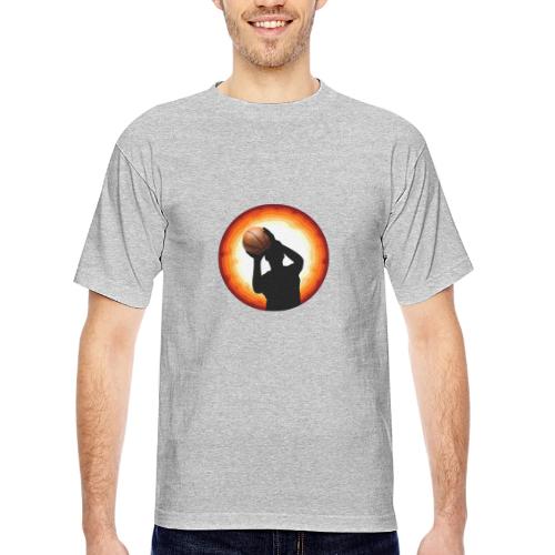 Basketball: The Art of the Shot - Bayside Unisex Heavyweight USA Made T-Shirt