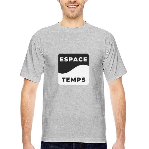 Space-Time: Distorted Reality - Bayside Unisex Heavyweight USA Made T-Shirt