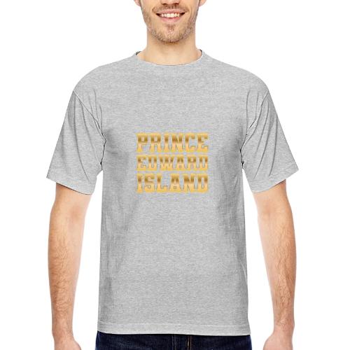 Prince Edward Island - Bayside Unisex Heavyweight USA Made T-Shirt
