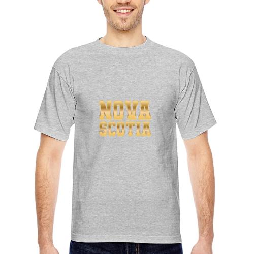 Nova Scotia - Bayside Unisex Heavyweight USA Made T-Shirt