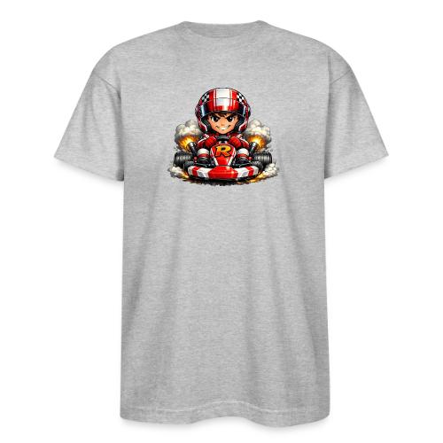 Carcadelogoracerfront - Bayside Unisex Heavyweight USA Made T-Shirt
