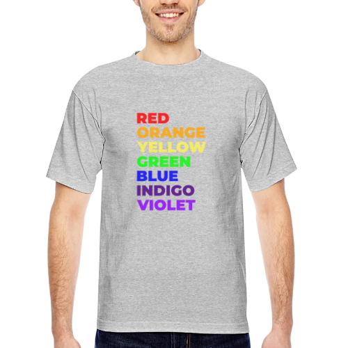 True Colors - Bayside Unisex Heavyweight USA Made T-Shirt