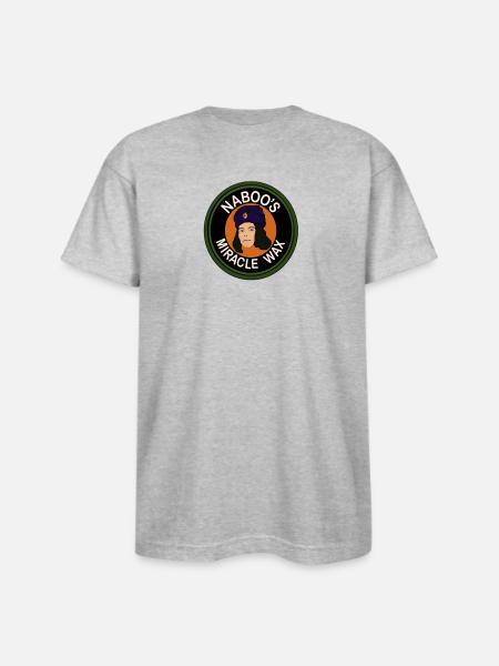 Naboo's Miracle Wax - Bayside Unisex Heavyweight USA Made T-Shirt - heather gray