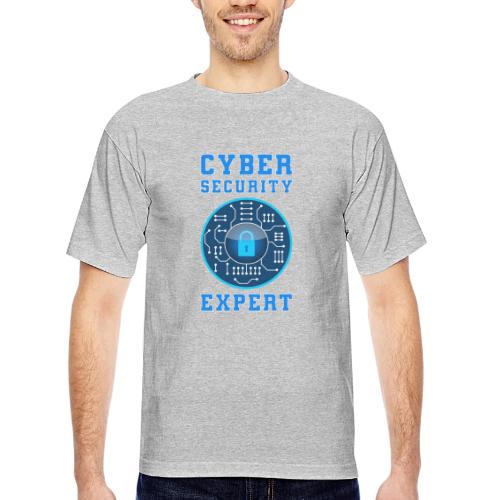 Cyber Security Expert - Bayside Unisex Heavyweight USA Made T-Shirt