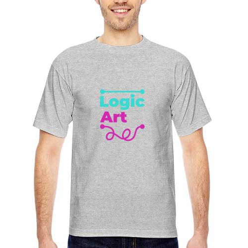 Art vs Logic - Bayside Unisex Heavyweight USA Made T-Shirt