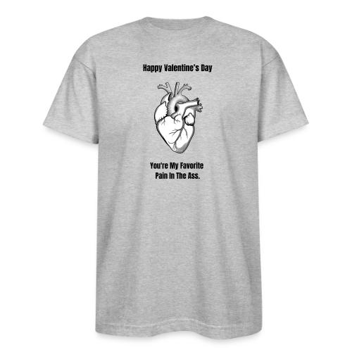 I'm Glad I Swiped Right T-Shirt | Funny Valentine - Bayside Unisex Heavyweight USA Made T-Shirt