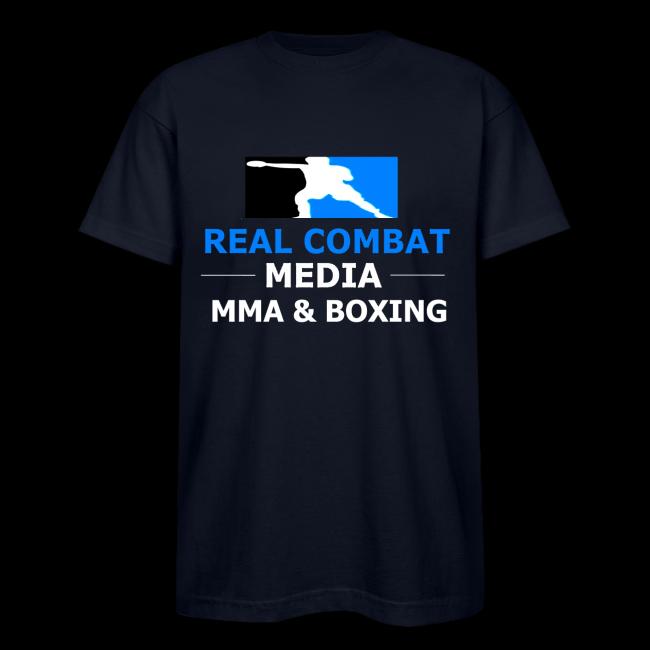 RCM MMA & BOXING Light Blue White Text