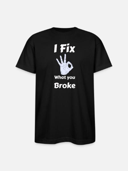 Mechanic - Bayside Unisex Heavyweight USA Made T-Shirt - black