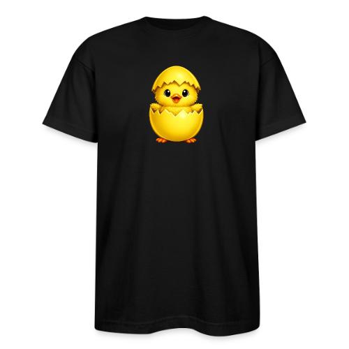 Easter Chick yellow - Bayside Unisex Heavyweight USA Made T-Shirt