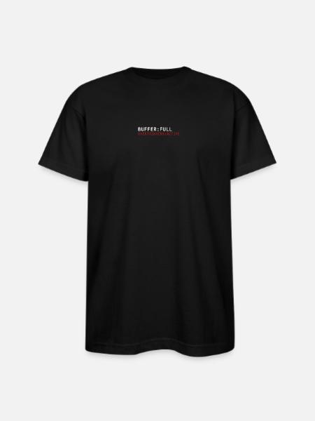 BUFFER: FULL – Mental Health Awareness | log_02 - Bayside Unisex Heavyweight USA Made T-Shirt - black