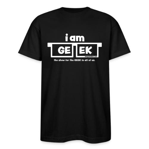 iamGEEK classic White - Bayside Unisex Heavyweight USA Made T-Shirt