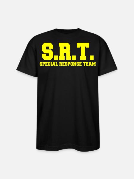 SPECIAL RESPONSE TEAM - Bayside Unisex Heavyweight USA Made T-Shirt - black