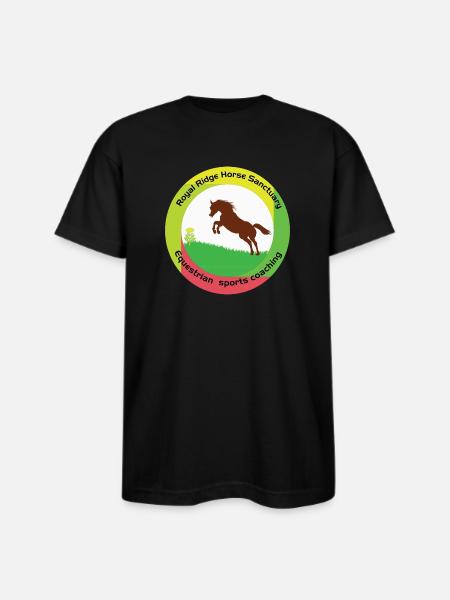 Equestrian facility - Bayside Unisex Heavyweight USA Made T-Shirt - black