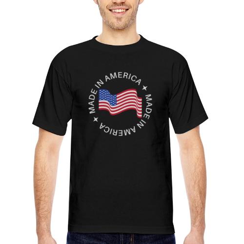 Made in America - Bayside Unisex Heavyweight USA Made T-Shirt