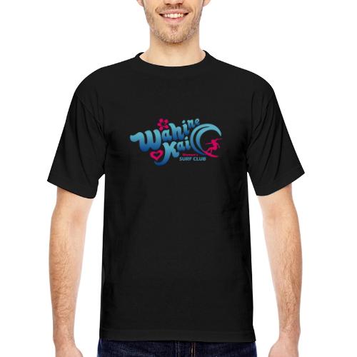 Wahine Kai LOGO international blue - Bayside Unisex Heavyweight USA Made T-Shirt