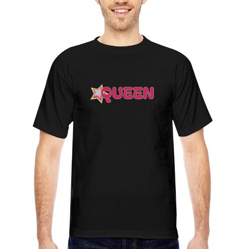 queen high resolution logo transparent 1 - Bayside Unisex Heavyweight USA Made T-Shirt