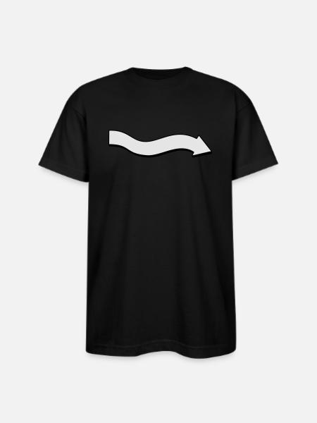 Flèche 1 - Bayside Unisex Heavyweight USA Made T-Shirt - black