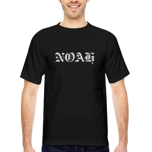 NOAH logo OLD ENG - Bayside Unisex Heavyweight USA Made T-Shirt