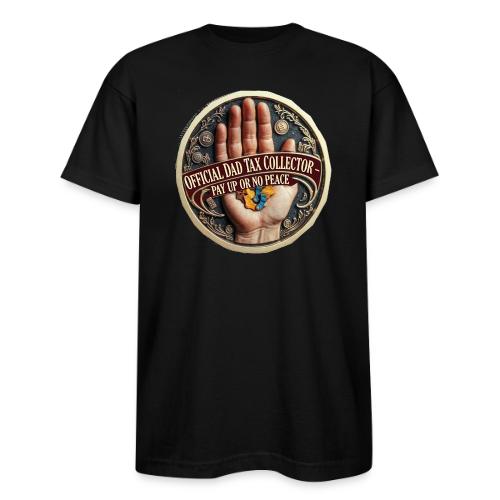 Dad Tax Collector Medallion T Shirt - Bayside Unisex Heavyweight USA Made T-Shirt