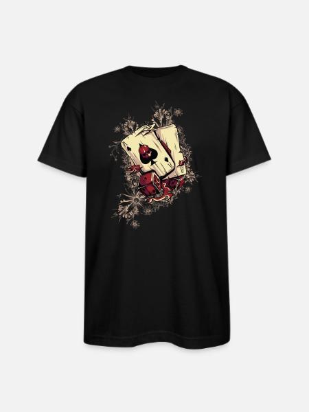 Casino - Bayside Unisex Heavyweight USA Made T-Shirt - black