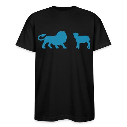 Lion and the Lamb - Bayside Unisex Heavyweight USA Made T-Shirt