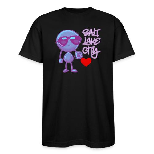 Smoon City 19 Salt Lake City - Bayside Unisex Heavyweight USA Made T-Shirt