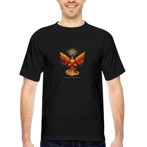 Solar Triumph Phoenix - Bayside Unisex Heavyweight USA Made T-Shirt