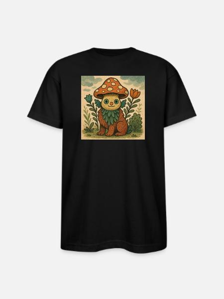Very unique - Bayside Unisex Heavyweight USA Made T-Shirt - black