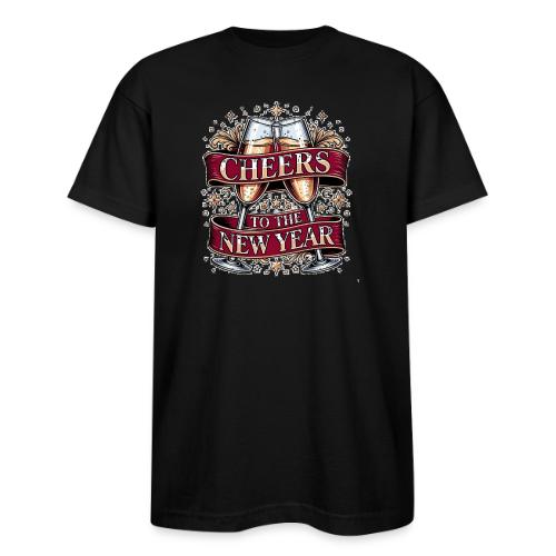 New Year's Champagne T-Shirt - Bayside Unisex Heavyweight USA Made T-Shirt