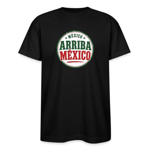 Mexico Soccer Watch Party Shirt — Arriba Mexico - Bayside Unisex Heavyweight USA Made T-Shirt