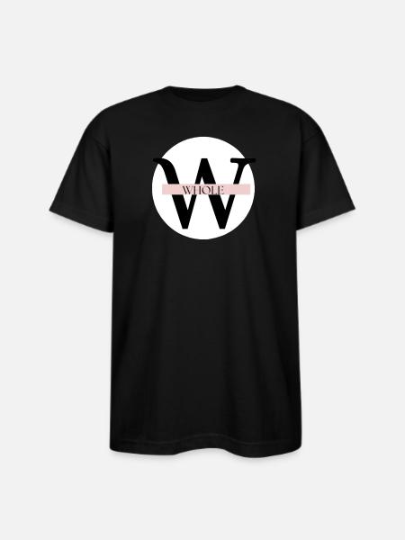 WHOLE - Bayside Unisex Heavyweight USA Made T-Shirt - black