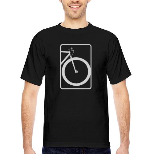 Front Wheel Forward - Bayside Unisex Heavyweight USA Made T-Shirt