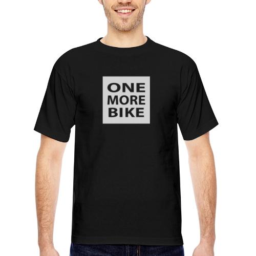 One More Bike - Bayside Unisex Heavyweight USA Made T-Shirt