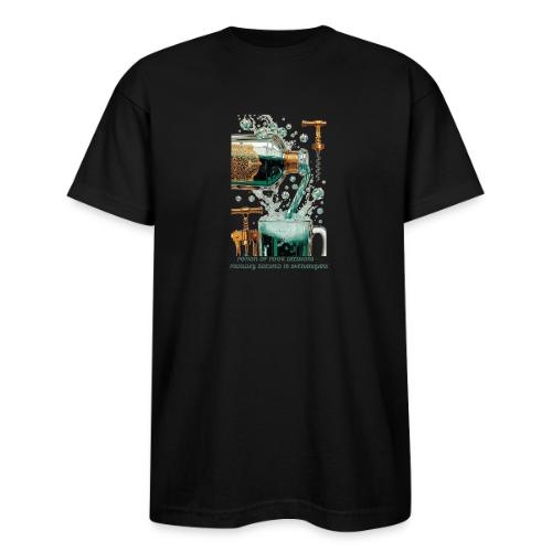 Potion of Poor Decisions Bottle Graphic Tee - Bayside Unisex Heavyweight USA Made T-Shirt
