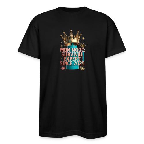 Mom Mode Survival Expert Tee - Bayside Unisex Heavyweight USA Made T-Shirt