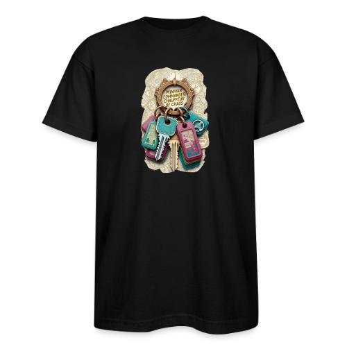 Minivan Commander T Shirt, Chauffeur of Chaos Mug - Bayside Unisex Heavyweight USA Made T-Shirt