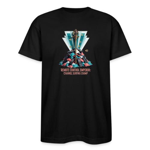 Remote Control Emperor T Shirt - Bayside Unisex Heavyweight USA Made T-Shirt