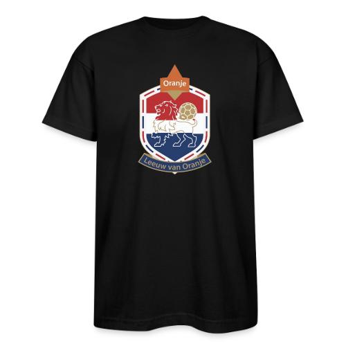 Netherlands Lion Crest T-Shirt, Dutch Badge Gift - Bayside Unisex Heavyweight USA Made T-Shirt