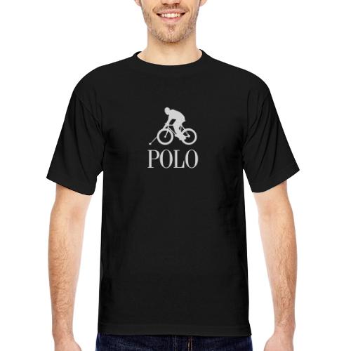 bike polo - Bayside Unisex Heavyweight USA Made T-Shirt
