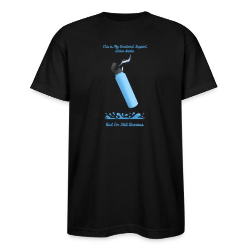 Emotional Support Water Bottle T-Shirt | Still Anx - Bayside Unisex Heavyweight USA Made T-Shirt