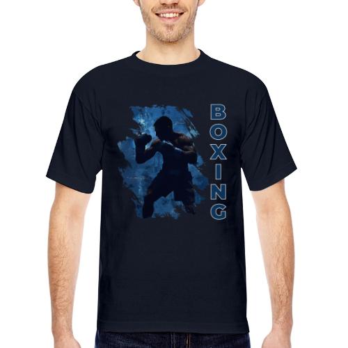 Boxing Style - Bayside Unisex Heavyweight USA Made T-Shirt