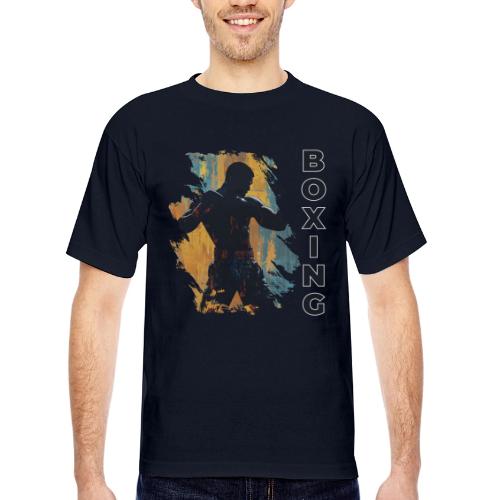 Boxing Fuel - Bayside Unisex Heavyweight USA Made T-Shirt