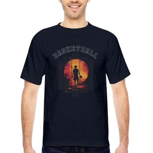 Basketball is My Game - Bayside Unisex Heavyweight USA Made T-Shirt