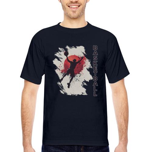 Basketball Heights - Bayside Unisex Heavyweight USA Made T-Shirt