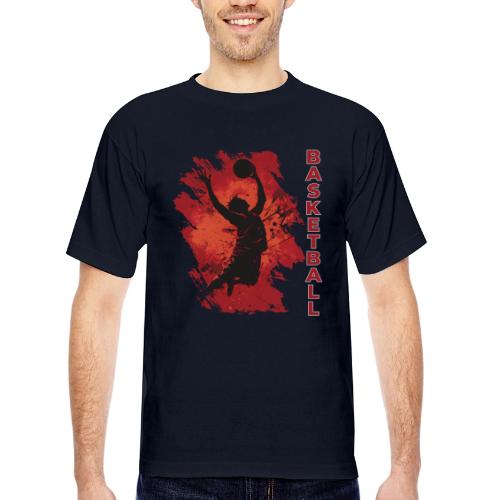 Basketball Soul - Bayside Unisex Heavyweight USA Made T-Shirt