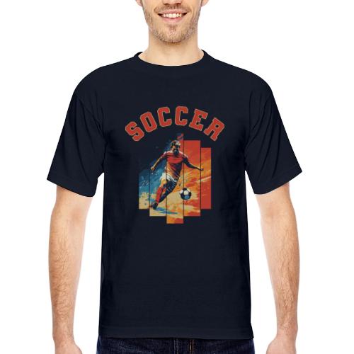 Soccer Spirit - Bayside Unisex Heavyweight USA Made T-Shirt