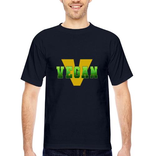 Vegan Energy V - Bayside Unisex Heavyweight USA Made T-Shirt