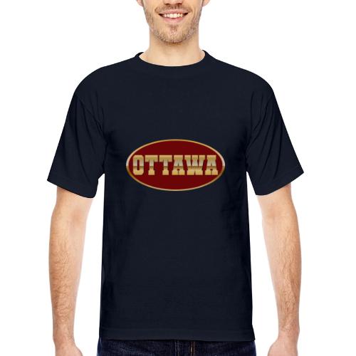 Golden Pulse – Ottawa - Bayside Unisex Heavyweight USA Made T-Shirt