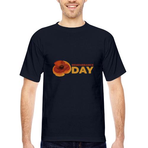 Remembrance Day - Bayside Unisex Heavyweight USA Made T-Shirt