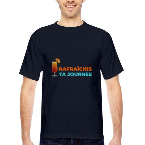 Daily Freshness - Bayside Unisex Heavyweight USA Made T-Shirt